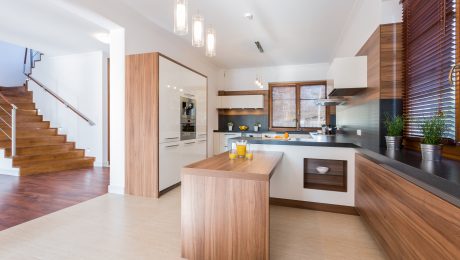 spacious kitchen